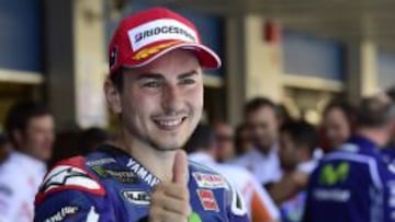 Jorge Lorenzo se muestra más satisfecho.
