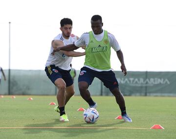 Colombia entrena en campo antes de enfrentar a Arabia Saudita