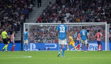 0-1. Juan Cuadrado marcó el primer gol.