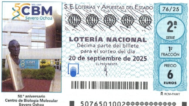 Lotería Nacional: comprobar los resultados y premios del sorteo de hoy, sábado 20 de septiembre