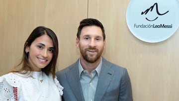 Messi inaugura el centro oncológico infantil único en España que ayudó a construir