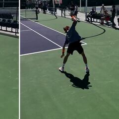 La pérdida de papeles total de Rublev en un entrenamiento