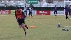 Michel Herrero, jugador del Real Valladolid.