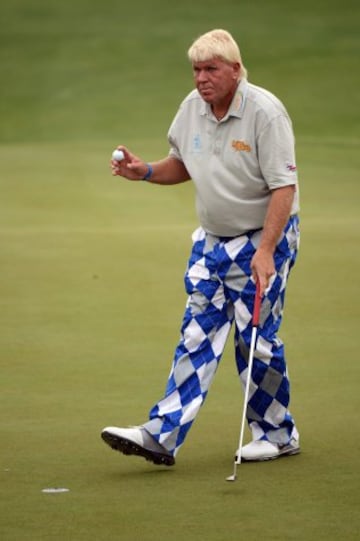 El golfista John Daly y sus extravagantes pantalones