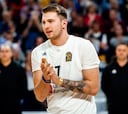 Luka Doncic no se pierde una: "Disfrutando de la Copa..."