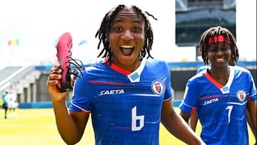 Melchie Dumornay, de jugar descalza al Mundial