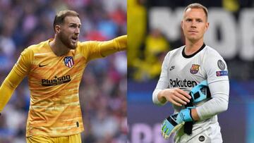 Algo pasa con Oblak y Ter Stegen