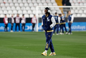 Camavinga, antes del partido frente al Rayo.