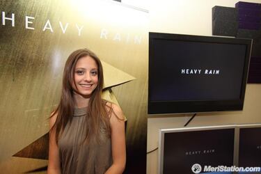 Michelle Jenner y Tito Valverde terminan el doblaje de Heavy Rain