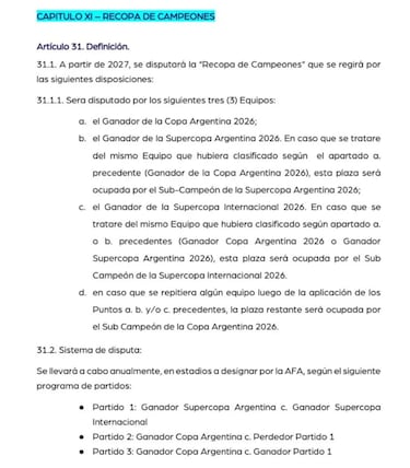 Oficial: Argentina tendrá un nuevo título en 2027