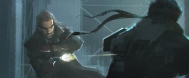Un artista recrea los mejores momentos de Metal Gear Solid