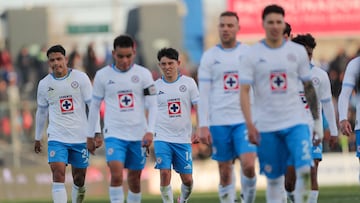 Alexis Gutierrez of Cruz Azul during the 2nd round match between FC Juarez and Cruz Azul as part of the Liga BBVA MX, Torneo Clausura 2025 at Olimpico Benito Juarez Stadium on January 18, 2025 in Ciudad Juarez, Chihuahua, Mexico.