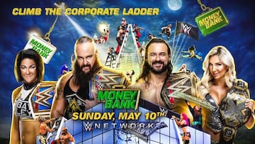 Cartel promocional de Money in the Bank 2020.