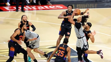 Resumen y resultado del New York Knicks vs San Antonio Spurs: final de la NBA Cup 2025-2026