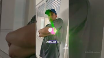 Jorge Torres Nilo hace parodia de Nahuel Guzmán y el rayo láser