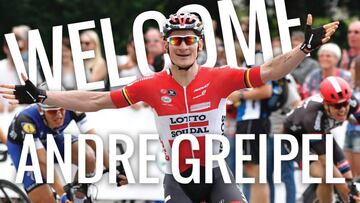 Andr&eacute; Greipel, nuevo fichaje del Israel Cycling Academy.