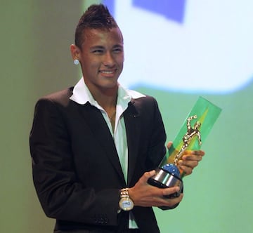 Neymar en 2010.