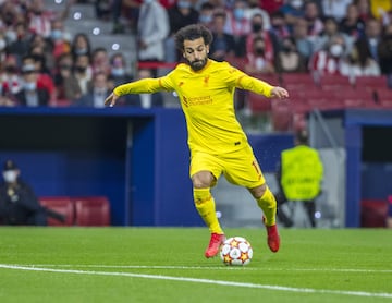 0-1. Mohamed Salah marca el primer gol.