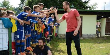 Oblak: ¡°He llegado a jugar de lateral derecho...¡±