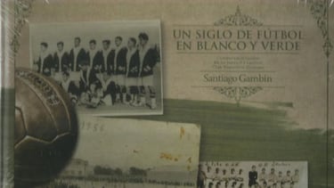 Gambín presenta el libro 'Un siglo de fútbol en blanco y verde'