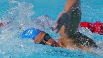 <b>28 DE JUNIO. </b>Erika Villaécija ha conseguido la medalla de oro en los 800 metros libres.