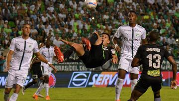 Deportivo Cali recibe a Atlético Nacional en el juego de ida de los cuartos de final de la Liga Águila I - 2018 en el estadio Palmaseca.