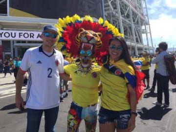 Partido inaugural de la Copa América Centenario 2016.