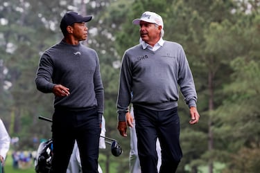 Who are the youngest and oldest players to make the cut at the Augusta Masters?