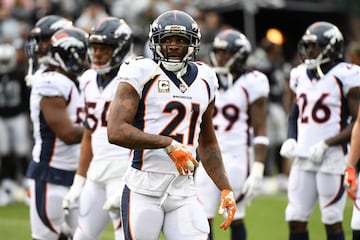 Talib realizó 23 tacleadas en 2017, pero también cnsiguió una intercepción y un touchdown.