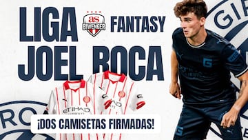 ¡Joel Roca te invita a su liga en Biwenger Fantasy con camisetas firmadas para los mejores!