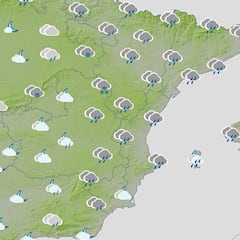 ¡Por fin llueve! Así es la DANA que llega a España