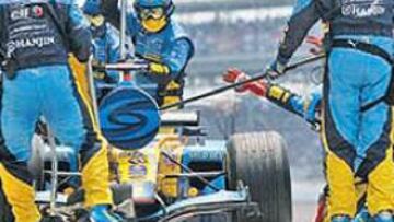 <b>INCERTIDUMBRE. </b>Renault se prepara para correr sin el Mass Damper System para no correr riesgos.