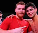 La promesa Ryan García entrenó junto al Canelo Álvarez