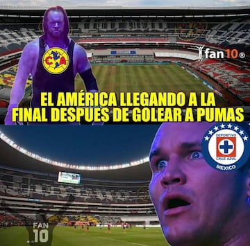 Los memes de la semifinal entre América y Pumas