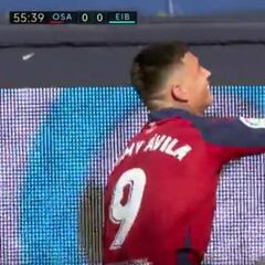 Resumen del Osasuna vs. Eibar de LaLiga Santander