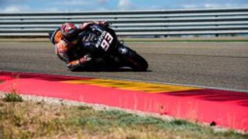 Márquez con la Honda de 2014.