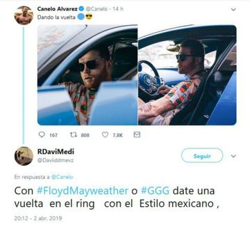 La gente reacciona de forma negativa por el nuevo coche de Saúl Álvarez