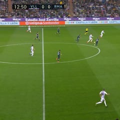 Una jugada que retrata la temporada de Kroos: 'pasó' de Alcaraz en el gol anulado
