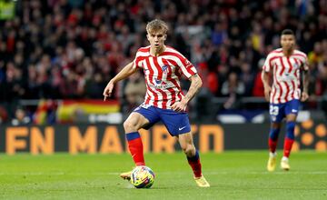 Pablo Barrios, jugador de la cantera del Atlético de Madrid.