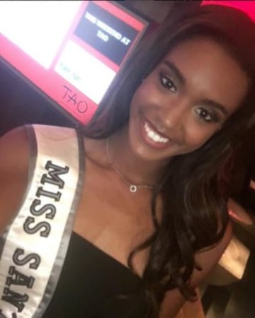 India Williams, miss California.