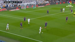¡Le avisó con el dedo! El genial pase de Kroos en el gol de Vinicius