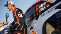 Dani Sordo, segundo en el ‘shakedown’ del Rally de Gran Bretaña