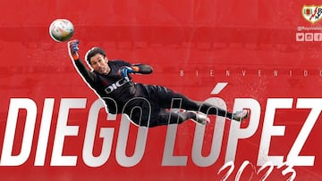 Diego L¨®pez, nuevo portero del Rayo