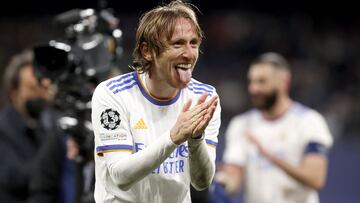La toma tras el pitazo final del Madrid-PSG que no se había visto: ojo a lo de Modric