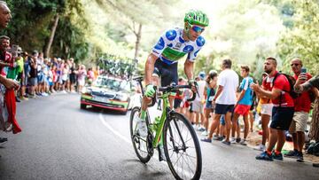 Davide Villella durante la Vuelta a Espa&ntilde;a 2017.