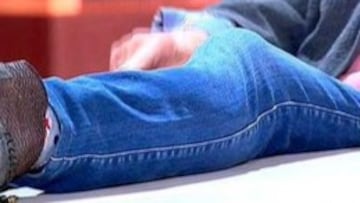 As¨ª ha quedado la rodilla de Lolita Flores tras una aparatosa ca¨ªda en el aeropuerto