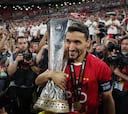 Jesús Navas, elegido mejor jugador de la Europa League