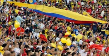 Colombia jugó como si fuera local en Nueva Jersey.