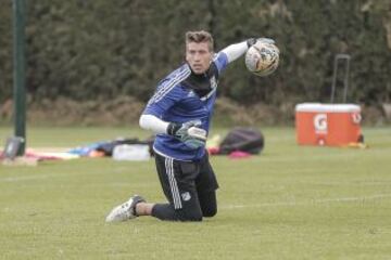 Nicolás Vikonis, arquero uruguayo de Millonarios.