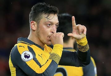 Arsenal's German midfielder Mesut Ozil will have to impress.